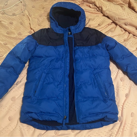 Lands’ End Kids Fleece Lined Coat New W/O Tags X-Large - Picture 2 of 6